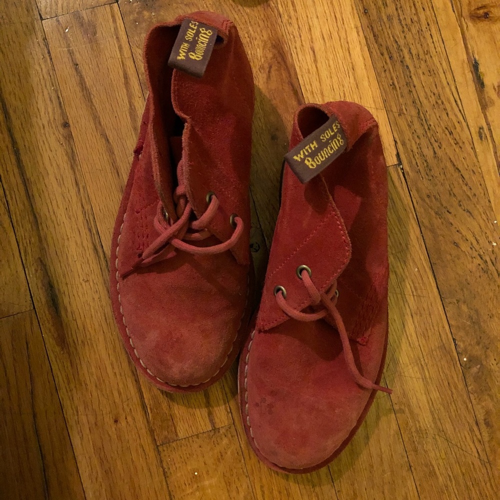 Dr Marten’s Suede Desert Boots Rust